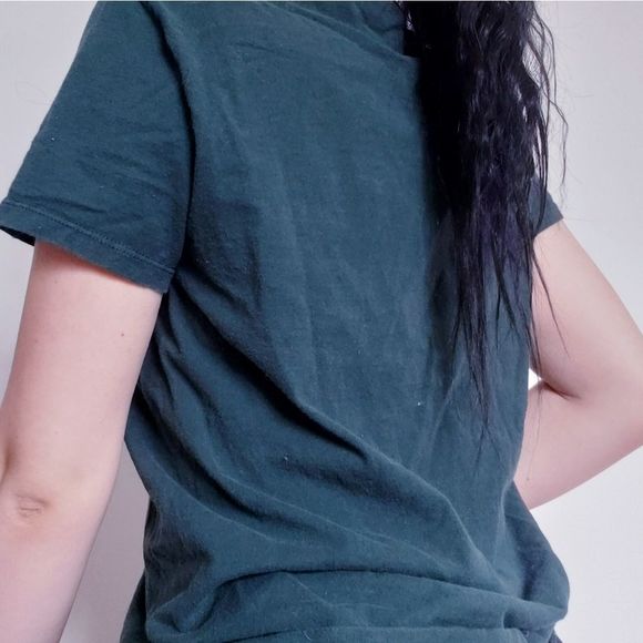 ✨2FOR15$✨Port And Company Alitalia Sky Team Green T-Shirt - Picture 4 of 13